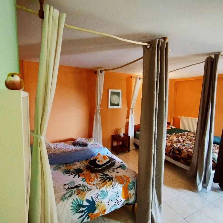 Chambres D'Hotes Le Moulin D'Auxillac La Canourgue Exterior foto